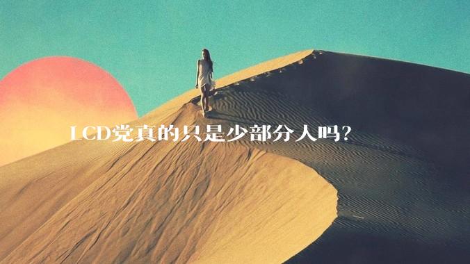 LCD党真的只是少部分人吗？